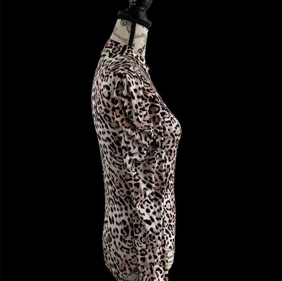 Nylon apparel M women's cheetah bodysuit - Picture 3 of 9